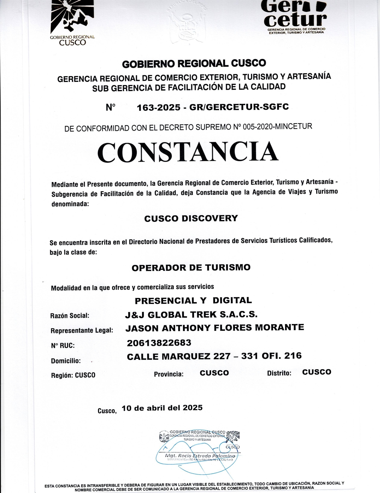 cusco discovery about us